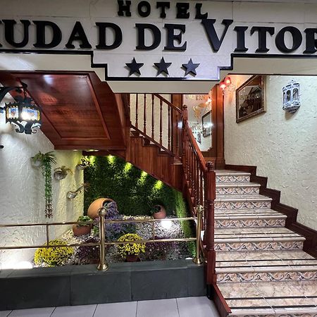 Hotel Ciudad De Vitoria Santiago Exterior foto